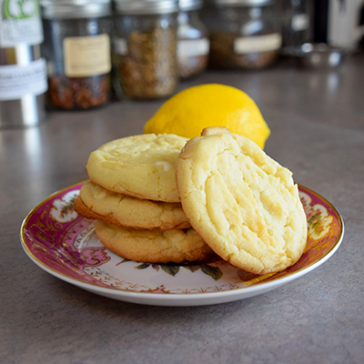 Lemon Icebox Cookies